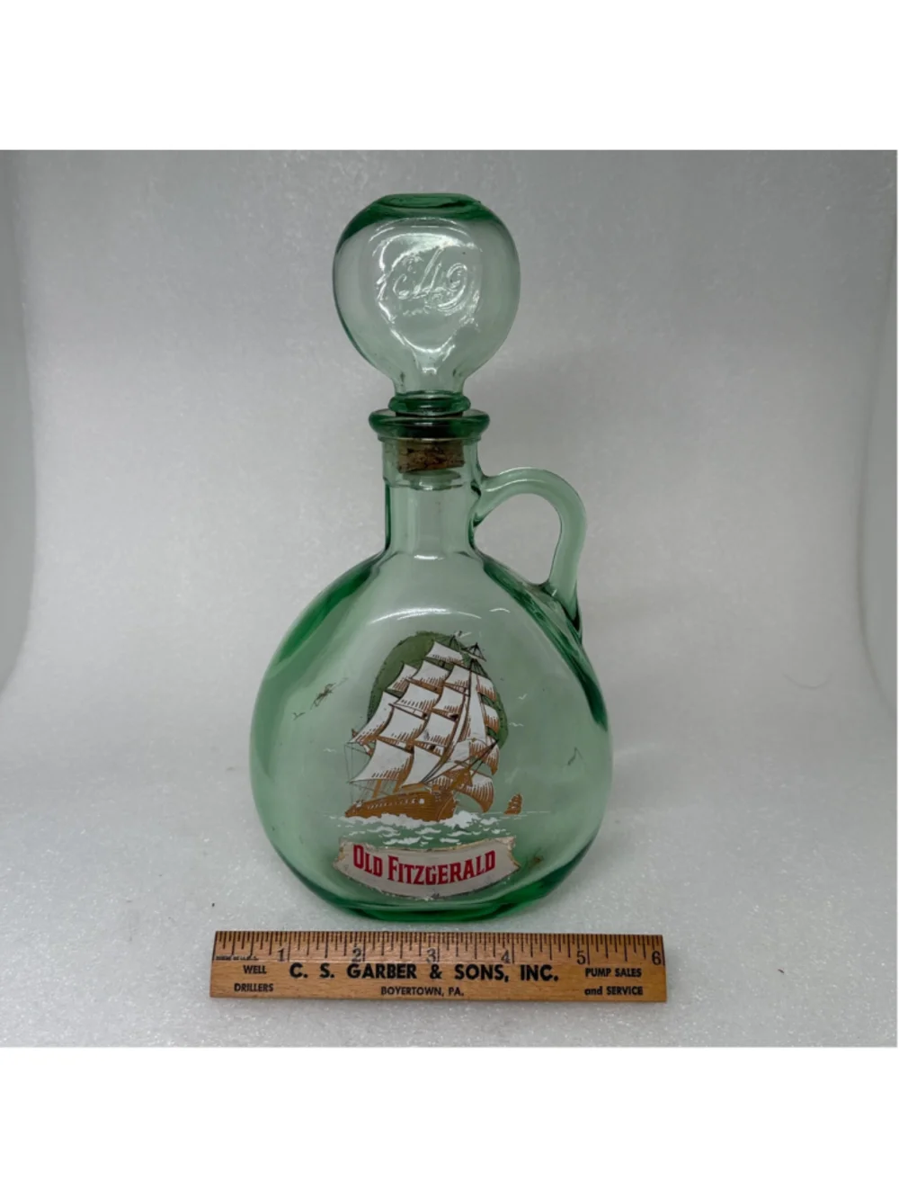 Vintage Old Fitzgerald Decanter